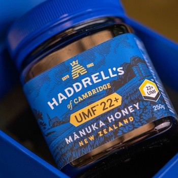Haddrell's, Manuka Honey, miód manuka UMF22+, MGO968+, 250 g