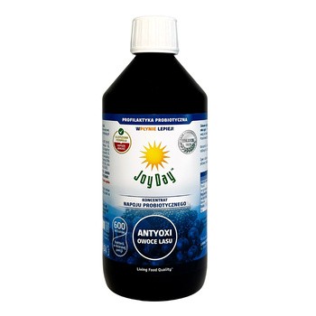 Joy Day, Eko koncentrat napoju probiotycznego, owoce lasu, 500 ml