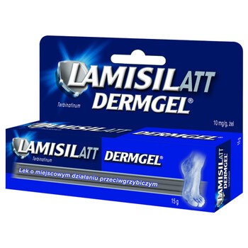 Lamisilatt Dermgel, 1% (10mg/g) żel, 15 g, w tubie