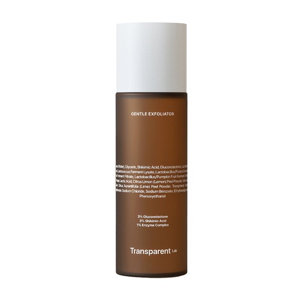Transparent Lab Transparent Lab Gentle Exfoliator, delikatnie złuszczający peeling, 130 ml — Składniki i ocena