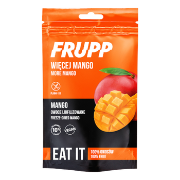 Frupp, mango owoce liofilizowane, 15 g