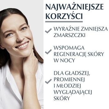 Eucerin Hyaluron-Filler, krem na noc z kwasem hialuronowym do każdego typu skóry, przeciwzmarszczkowy, 50 ml