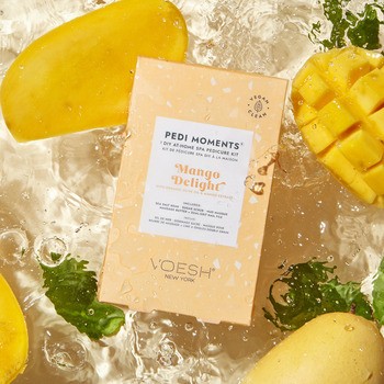 Voesh, zestaw do 4-etapowego pedicure, mango delight, 1 szt.