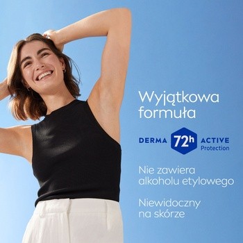 Nivea Black&White Invisible Silky Smooth, antyperspirant, roll-on, 50ml