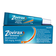 Zovirax Intensive, 50 mg / g, krem, 2 g