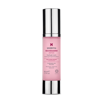 Sesderma Resveraderm Antiox, krem-żel, koncentrat odmładzający, 50 ml