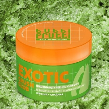 Farmona Tutti Frutti #PistachioHugs, wygładzający peeling cukrowy, 250 g