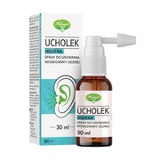 Ucholek Higiena, spray do usuwania woskowiny usznej, 30 ml https://azcdn.doz.pl/image/d/product/a06acc0a-scale-180x180.png