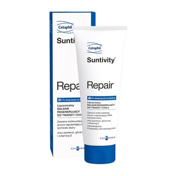 Cetaphil Suntivity Repair, liposomalny balsam regenerujący do twarzy i ciała, 100 ml