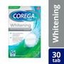 Corega Tabs Whitening, tabletki wybielające protezy zębowe, 30 szt.