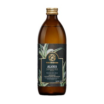 Herbal Monasterium Aloes, sok, naturalny, 500 ml