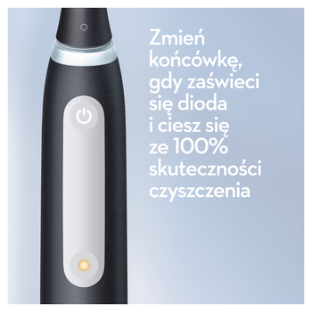 Oral-B, Seria iO 4, black, szczoteczka elektryczna