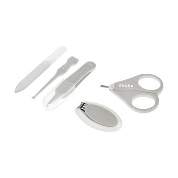 Akuku Zestaw do pielęgnacji Apple case, szary, 1 szt.