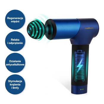 Medivon, Gun ElitPulse, masażer ręczny, 1 szt.