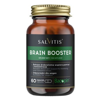 Salvitis Brain Booster, kapsułki, 60 szt.