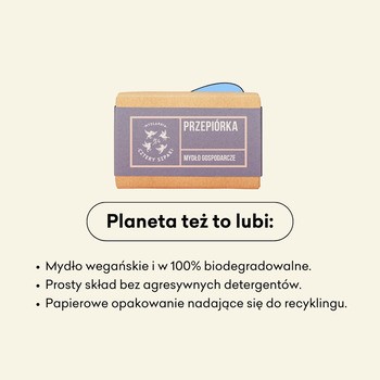 Mydlarnia 4 Szpaki Przepiórka, mydło gospodarcze w kostce, 110 g