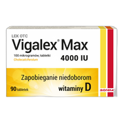 Vigalex Max, 4000 IU, tabletki, 90 szt.