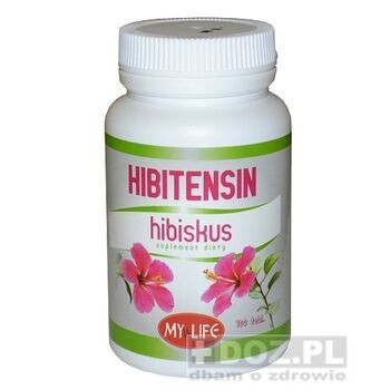 Hibitensin, tabletki, hibiskus, 100 szt.