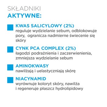 Idee Derm, dermatologiczny żel normalizujący do mycia twarzy, 220 ml