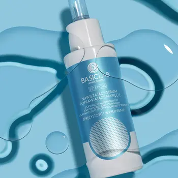 BasicLab Esteticus Dermocosmetics, nawilżające serum poprawiające napięcie, 15 ml