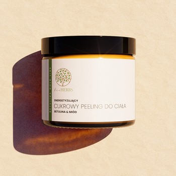 BeeHerbs, peeling do ciała, betulina & miód, 250 ml