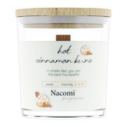 Nacomi Fragrances, hot cinnamon buns, świeca sojowa, 140 g        