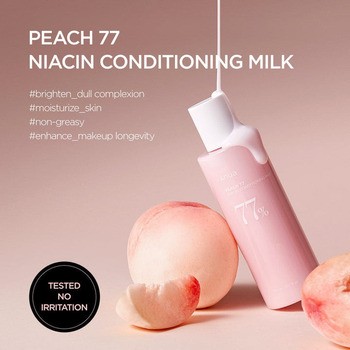 Anua Peach 77% Niacin Conditioning Milk, mleczko do twarzy, 150 ml