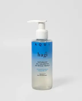 Hagi Aqua Zone, naturalny żel-galaretka do mycia twarzy, 150 ml