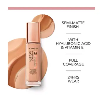 Bourjois Always Fabulous, podkład SPF 20, 300 Pink Sand, 30 ml