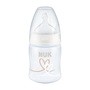 Nuk First Choise+, butelka do karmienia ze smoczkiem silikonowym, 0-6m, 150 ml