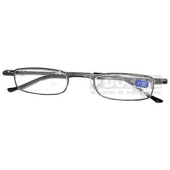 Okulary, do czytania + 1,0 Dptr (Conti Glass), nietłukące + etui