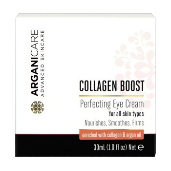 Arganicare Collagen Boost, przeciwzmarszczkowy krem pod oczy, 30 ml