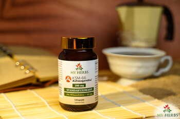 My Herbs Ashwagandha KSM-66, kapsułki, 120 szt.