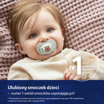 Canpol Lovi CapiChill, Smoczek silikonowy dynamiczny, 18m+, girl, 2 szt.