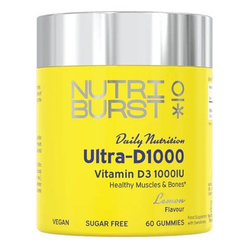 Nutriburst Ultra - D1000, żelki, smak cytrynowy, 60 szt.