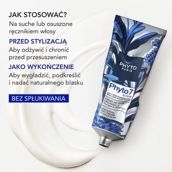 Phyto 7 Elixir, uniwersalny krem do włosów na dzień, 50 ml