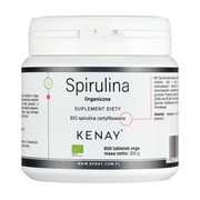 KENAY Spirulina Organiczna, tabletki, 600 szt. https://azcdn.doz.pl/image/d/product/0441dff5-scale-180x180.png