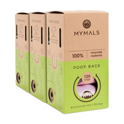 MYMALS, woreczki na psie odchody, 3 x 120 szt.