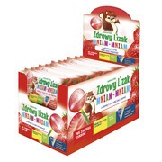Zdrowy Lizak MniamMniam, z witaminą C i D, na ząbki, kości i odporność, smak truskawkowy, 40 szt. https://azcdn.doz.pl/image/d/product/3c82e3eb-scale-180x180.png