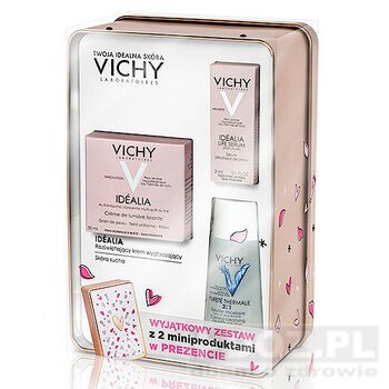 Zestaw Promocyjny Vichy Idealia, krem do skóry suchej + dwa miniprodukty GRATIS