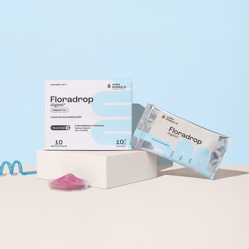 Aura Herbals, Floradrop digest, saszetki z proszkiem, 10 szt.