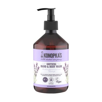 Dr.Konopka's, kojący żel do mycia rąk i ciała, 500 ml