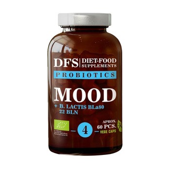 Diet-Food Supplements Probiotyk Nr 4 Bio Mood, kapsułki, 27 g