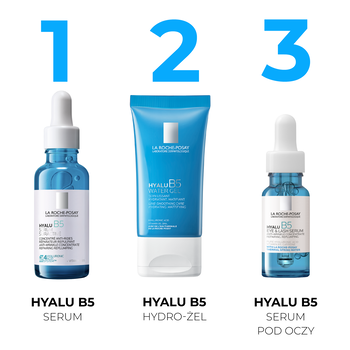 La Roche-Posay Hyalu B5, ujędrniająco-regenerujący hydrożel do skóry tłustej i mieszanej, 40 ml