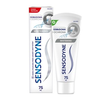 Sensodyne Odbudowa i Ochrona Whitening, pasta do zębów, 75 ml