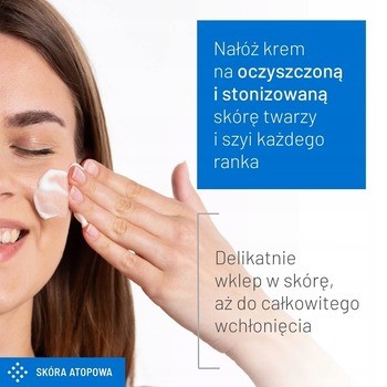Sylveco Dermo Skóra atopowa, emolientowy krem do twarzy na dzień, 50 ml
