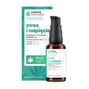 Cosma Cannabis Natural Herbs Stres i Napięcie, krople, 30 ml