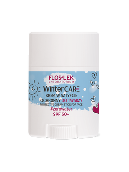 Flos-Lek Winter Care, ochronny krem w sztyfcie do twarzy SPF50+, 20 g