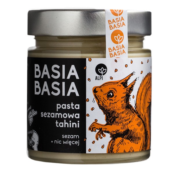 BasiaBasia BasiaBasia, pasta sezamowa tahini, 210 g — Składniki i ocena