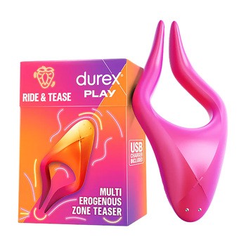 Durex Play Ride&Tease, multi stymulator stref erogennych, 1 szt.